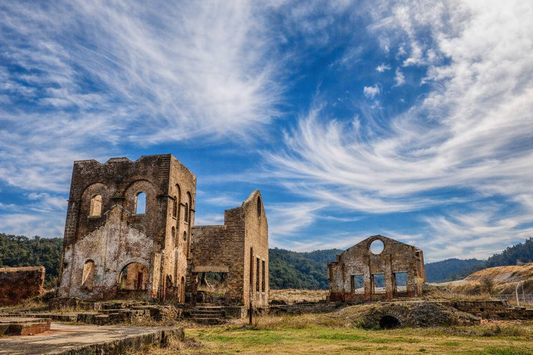 Historic ruins of the Lithgow Blast Furnace